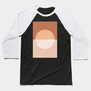 Mid century geometric circle color block Baseball T-Shirt